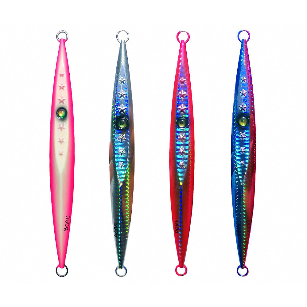 Fast Sinking Glow Metal Jig, 150–500 g (5.3–17.6 oz)