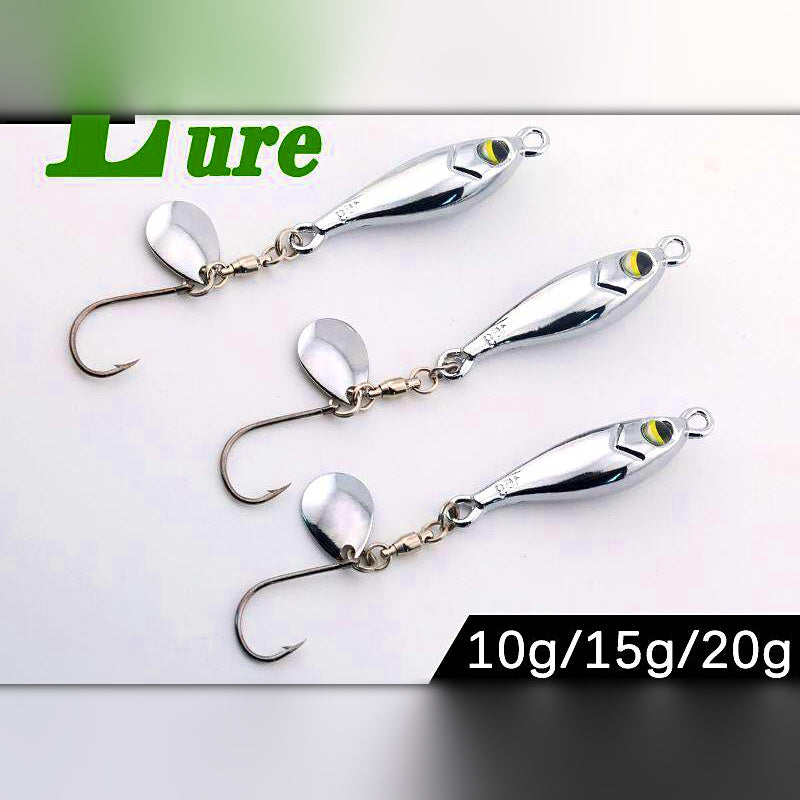 Mirror Casting Spoon Jig, 10–40 g (0.35–1.41 oz)