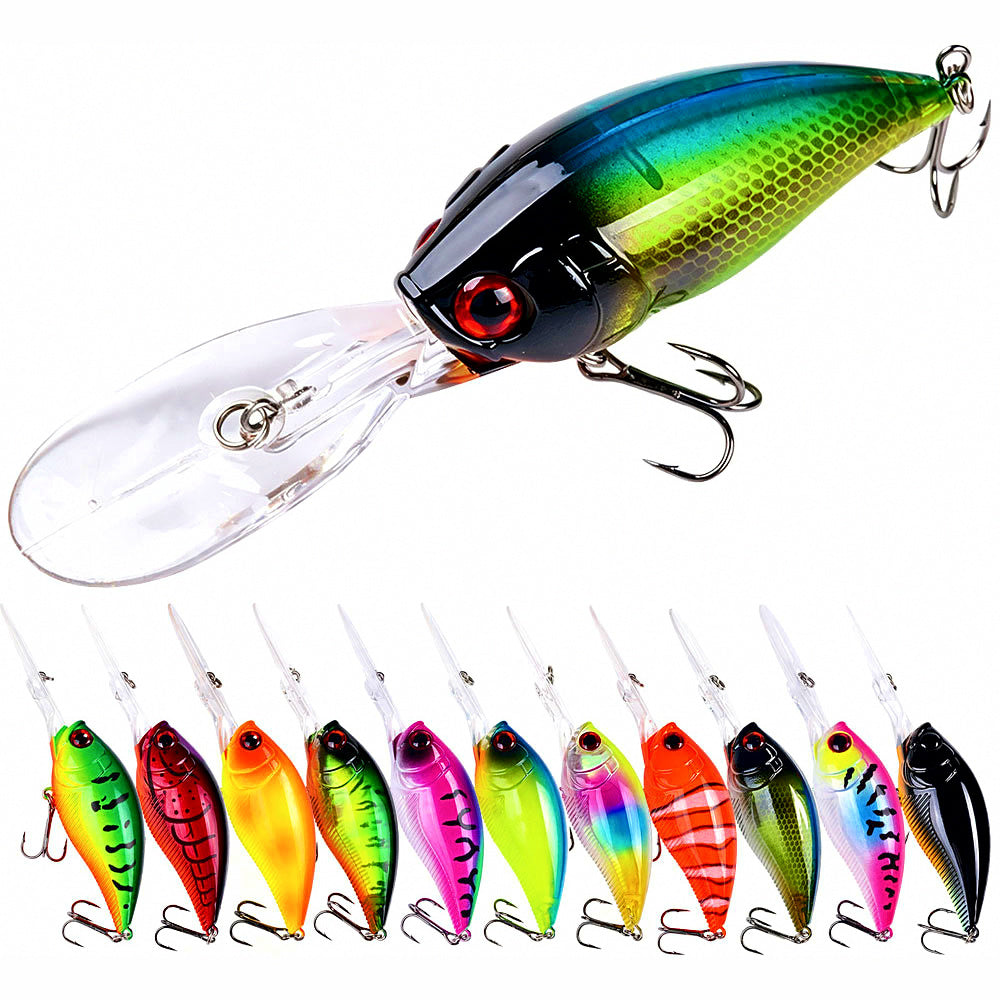 Long Lip Minnow Hard Bait, 12.5 cm, 20.5 g (0.72 oz)