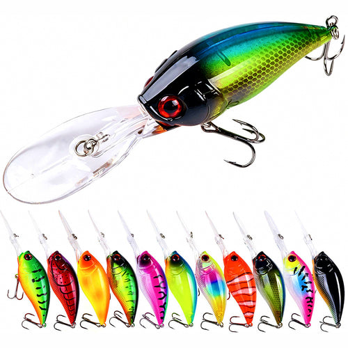 Long Lip Minnow Hard Bait, 12.5 cm, 20.5 g (0.72 oz)
