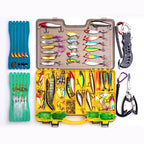 Fishing Lure Assortment Kit, 56 to 208 Pieces