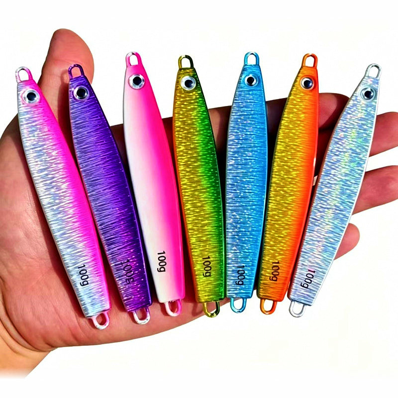 Slow Pitch Metal Jig, 80–150 g (2.8–5.3 oz)