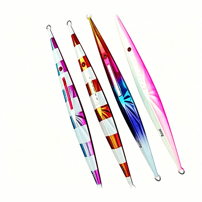 Glow Fast-Sinking Metal Jig, 100–600 g (3.5–21 oz)