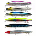 Long Cast Minnow Hard Bait, 160 mm (6.3 in), 27–33 g
