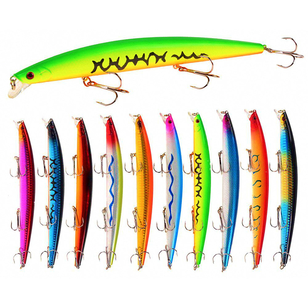 Minnow Hard Bait, 18 cm (7.1 in), 25 g (0.9 oz)