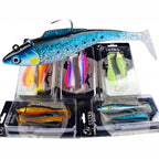 Jig Head Paddle Tail Soft Swimbait, 11-13.5 cm (4.3-5.3 in)