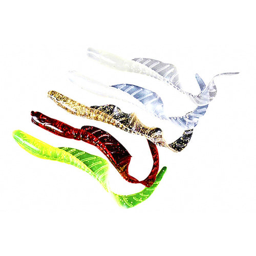 Curly Tail Soft Plastic Grub with Skirt, 1.8–3.8 g (0.06–0.13 oz)