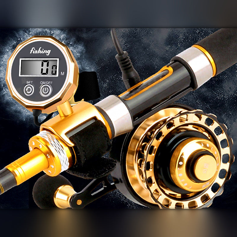 Digital Display Raft Reel, Slow Descent, 4.3:1 Gear Ratio