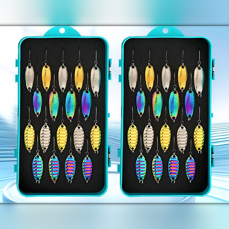 Micro Spoon Jig Set, 1.5–5 g (0.05–0.18 oz), Single Hook