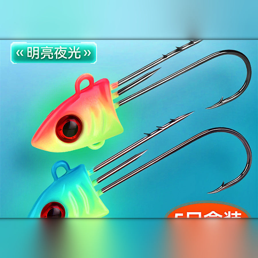 Glow Lead Head Jig Hook, 5–20 g (0.18–0.7 oz)