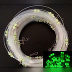 Glow Gourd Longline Rig, Multi-Hook Swivel Trotline