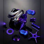 Baitcasting Reel Handle Knob & Cover Plate Upgrade Parts