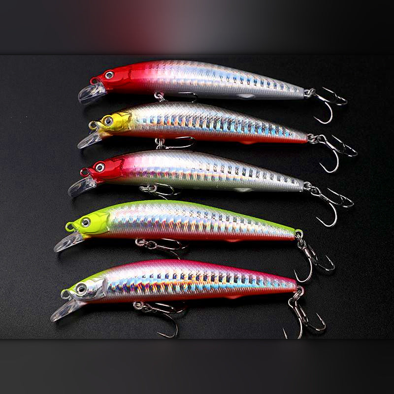 Suspending Minnow Hard Bait, 10.5–13.5 g (0.37–0.48 oz)