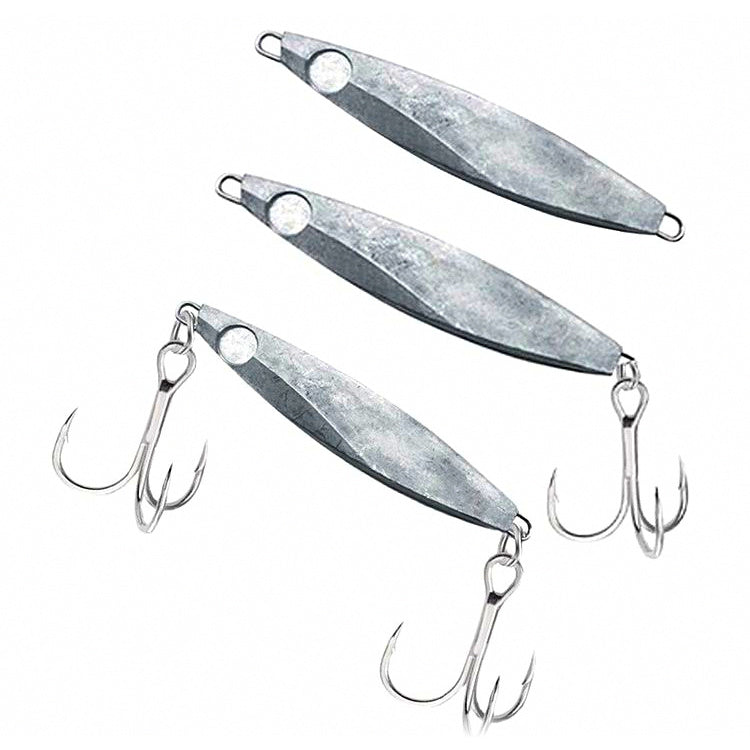 Unpainted Blank Metal Jig, 14–40 g (0.5–1.4 oz)