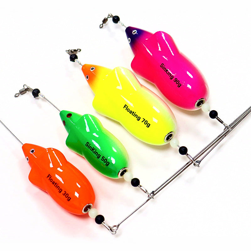 Rat Trolling Lure, Floating & Sinking, 30–90 g (1.1–3.2 oz)