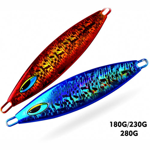 Slow Pitch Jig, 180-280 g (6.3-9.9 oz), Glow Lead Jig