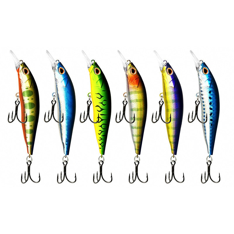 Floating Minnow Lure with Rattle, 9 cm / 10 g (0.35 oz)