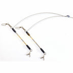 Bullet Weight Trolling Rig for Wahoo and Mackerel, 2 Sets