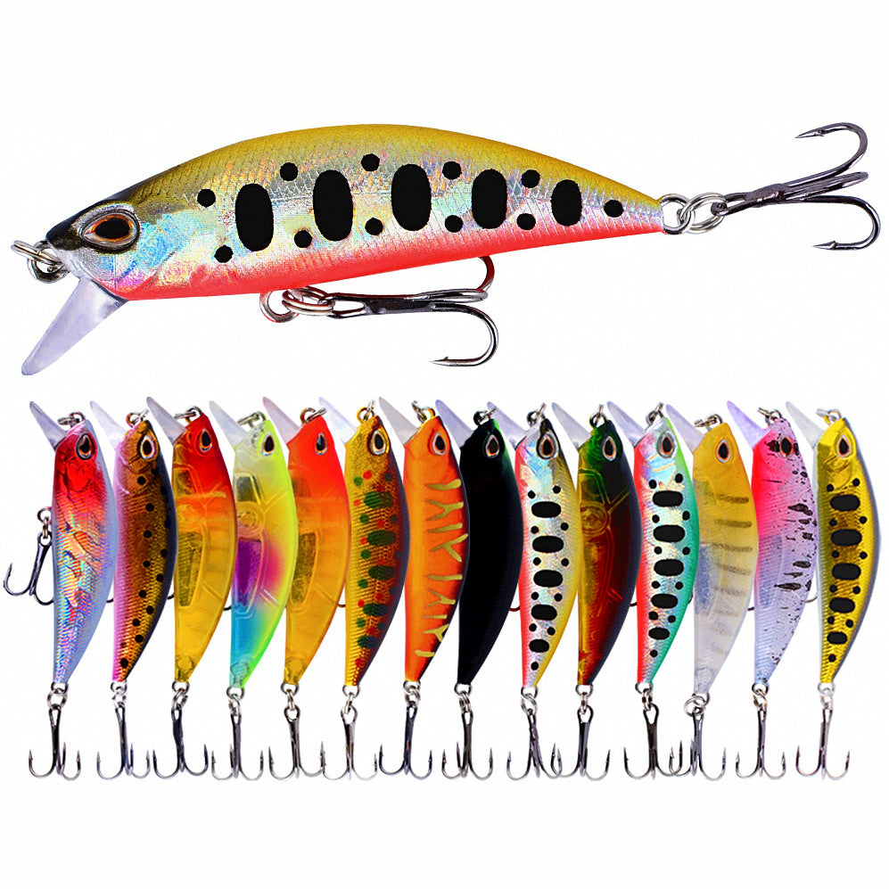 Mini Sinking Minnow Lure, 5.5 cm 5 g (2.2 in, 0.18 oz)