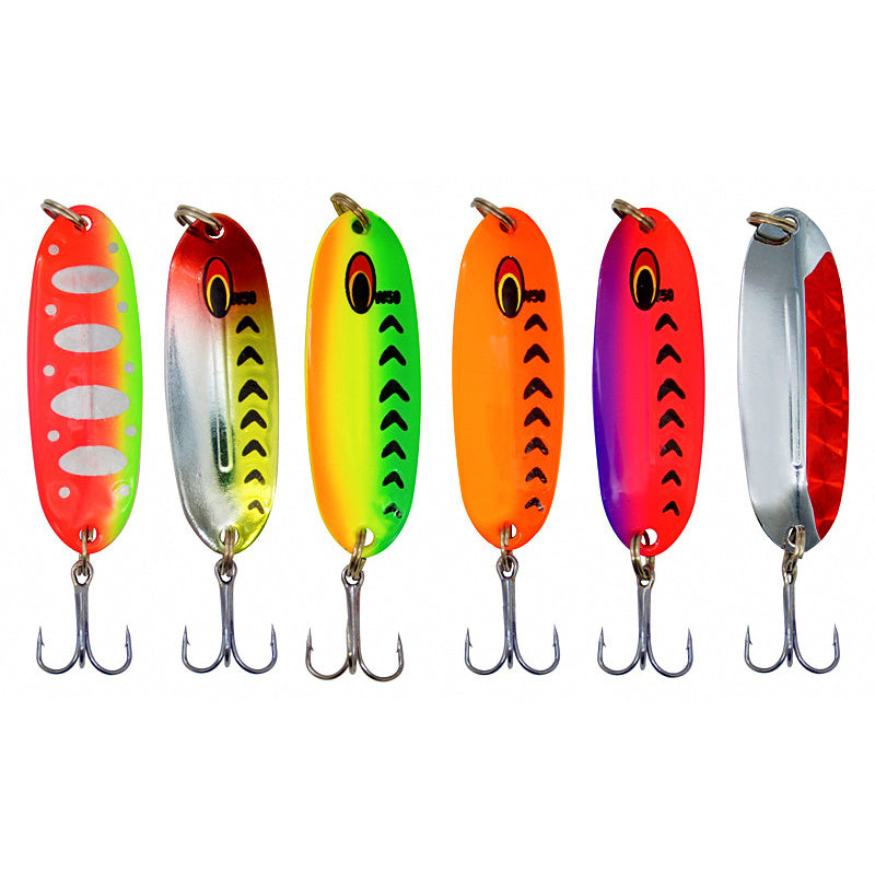 Casting Spoon Lure with Treble Hook, 7 g (0.25 oz)