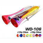 Floating Wood Popper Lure, 220 mm (8.7 in), 120 g (4.2 oz)