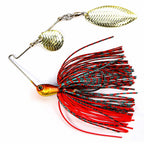 Spinnerbait Lure with Blades, 3/8 oz & 1/2 oz (10.6 g / 14.2 g)