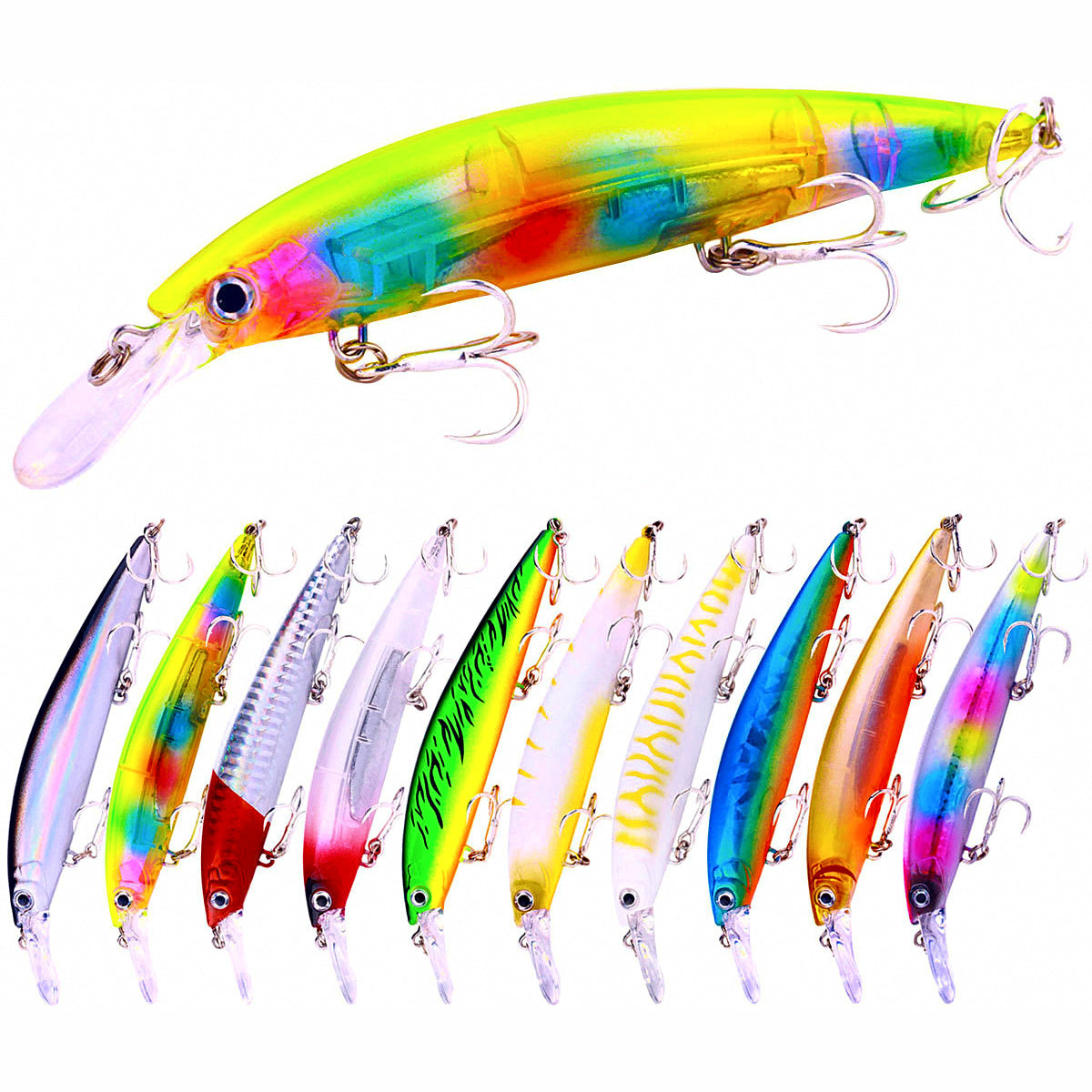 Sinking Minnow Lure, 13 cm (5.1 in) 36 g (1.3 oz)
