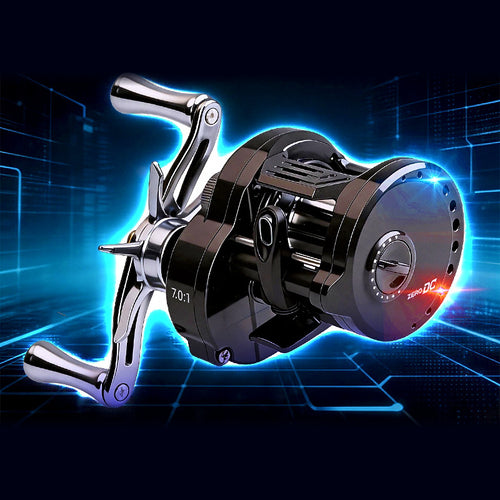 Electronic Brake Baitcasting Reel, 7.0:1, 166 g (5.9 oz)