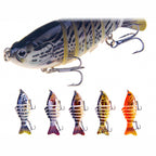 7-Segment Jointed Swimbait Minnow Hard Bait