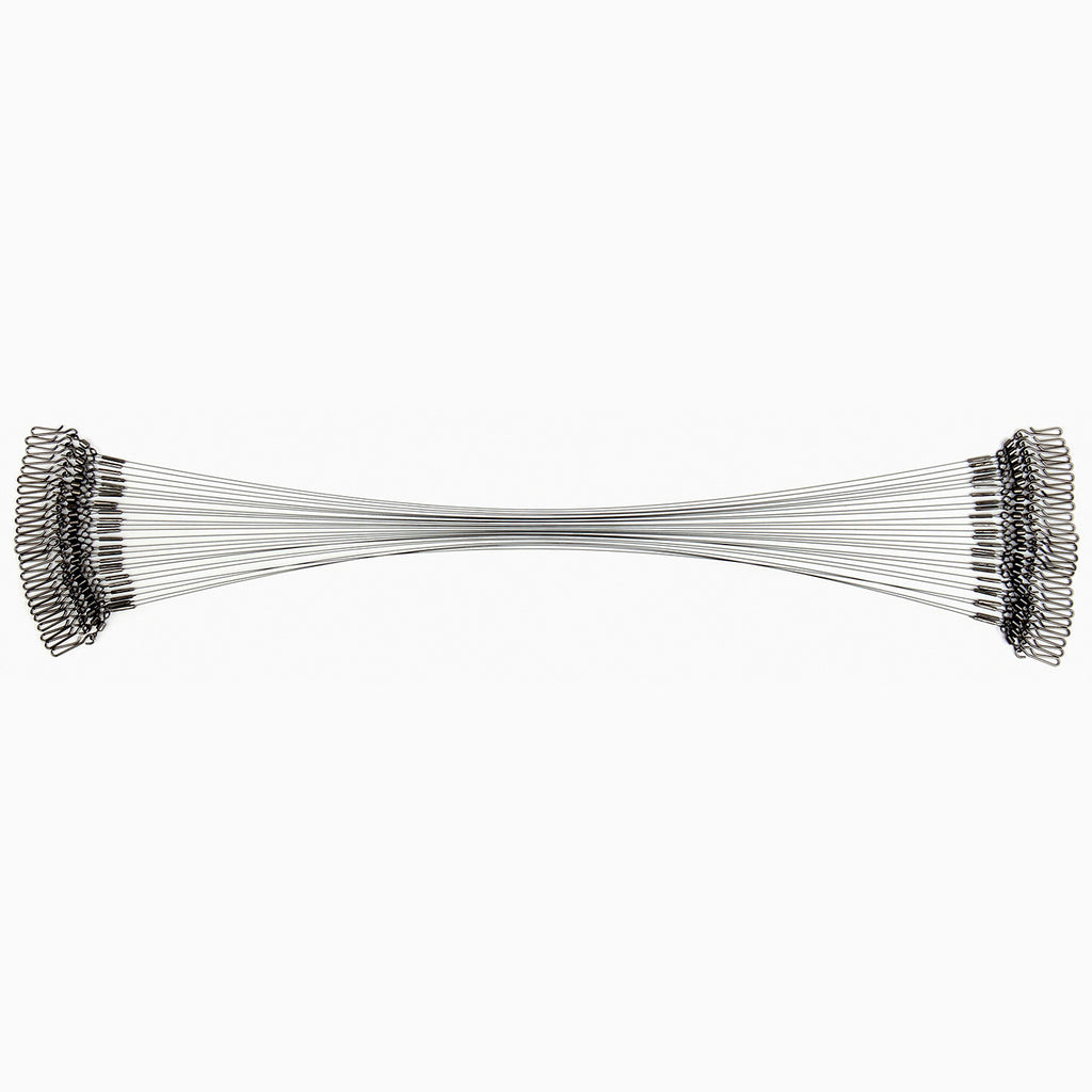 Nickel-Titanium Wire Quick-Release Leader Set, 35 cm (13.8 in)