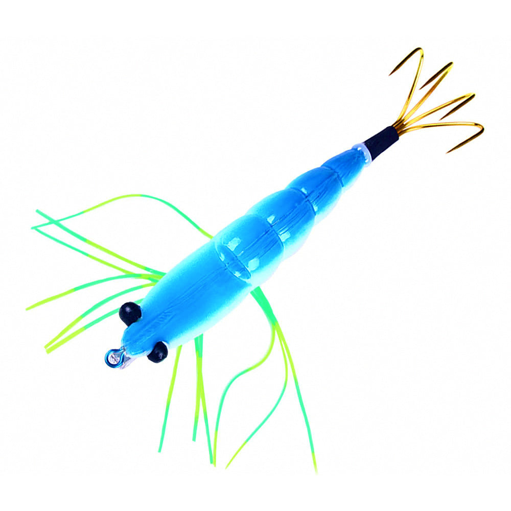 Wood Shrimp Squid Jig, 12 cm, 17.2 g (0.6 oz)