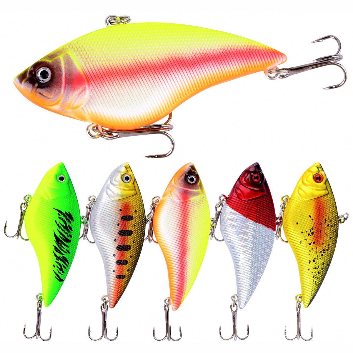 Sinking VIB Blade Bait Lure, 7.3 cm (2.9 in) 15 g (0.53 oz)