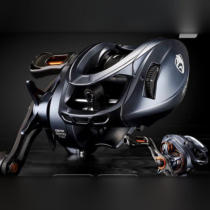 Micro Baitcasting Reel, 7.3:1, Left or Right Hand