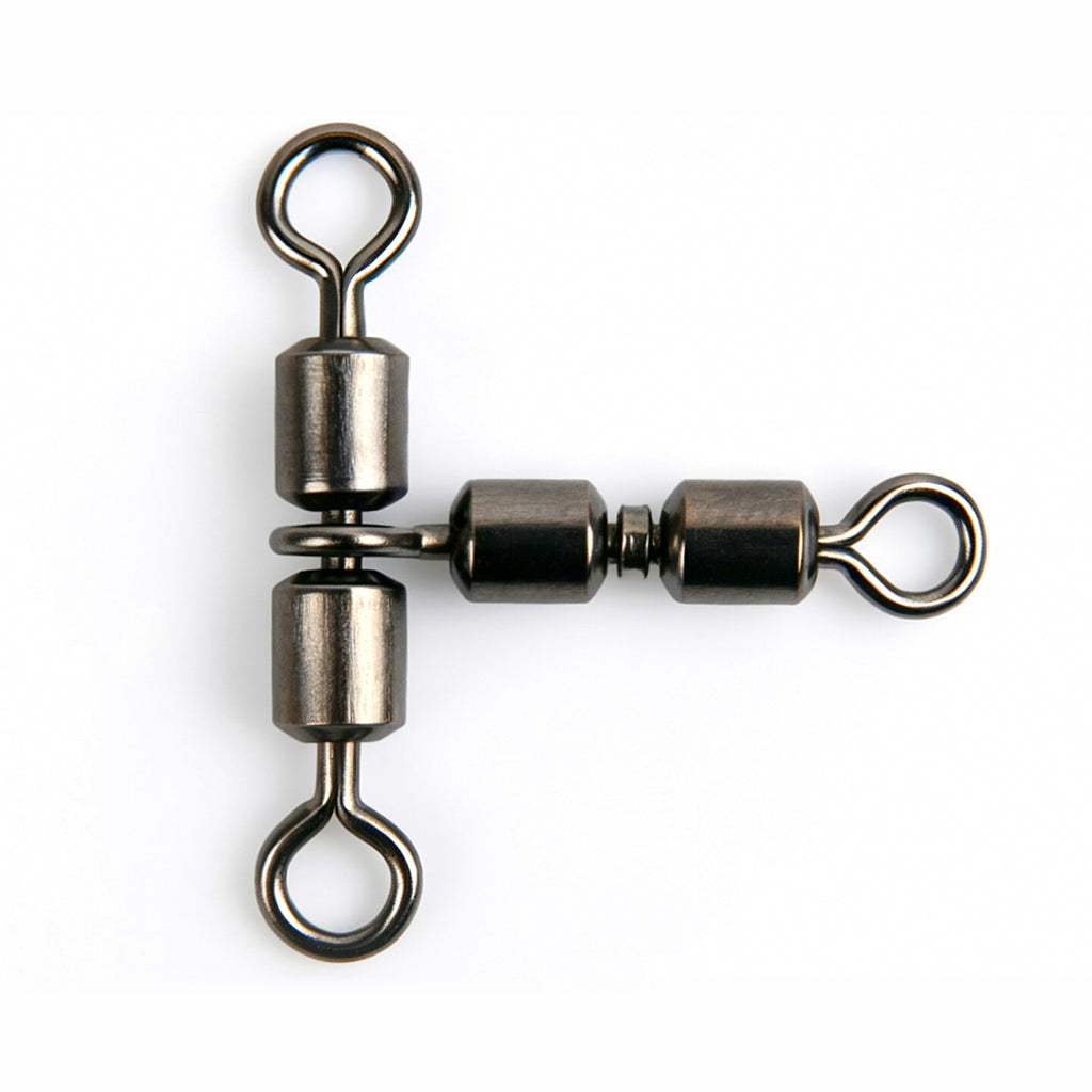 3-Way Swivel Figure-8 Ring Connector, 20-Pack