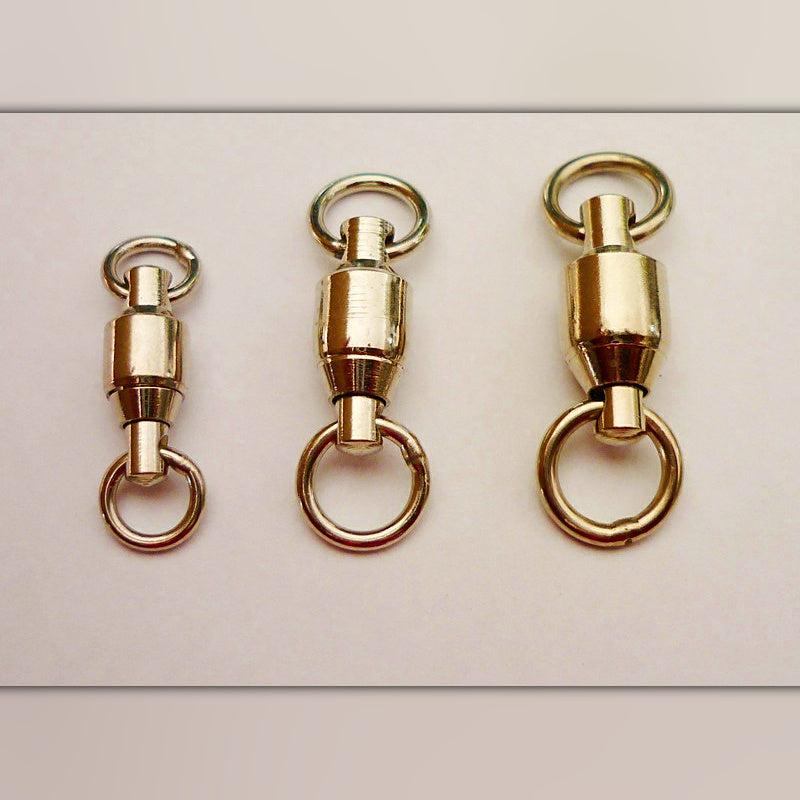 Ball Bearing Swivel with Figure-8 Ring, Stainless, Sizes 1-10