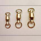 Ball Bearing Swivel with Figure-8 Ring, Stainless, Sizes 1-10
