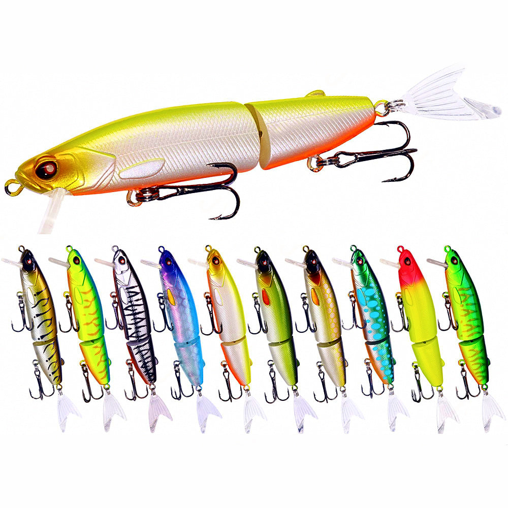 Slow Sinking Jointed Pencil Lure, 12 cm (4.7 in), 16.3 g (0.57 oz)