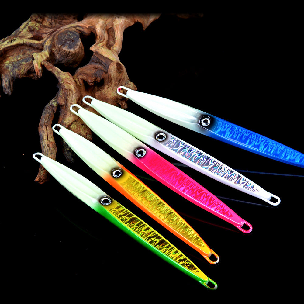 Glow Slow Pitch Jig, 40–500 g (1.4–17.6 oz)