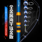 Fiberglass Sea Rod & Reel Combo, 2.1–3.0 m (6.9–9.8 ft)