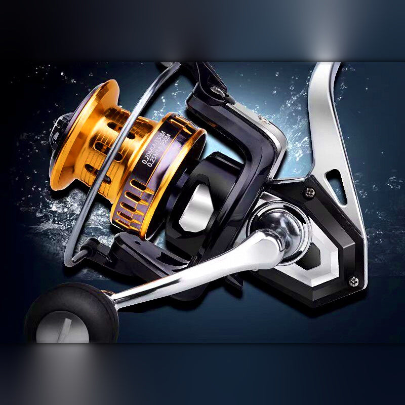 All-Metal Saltwater Spinning Reel, Sizes 2500–12000