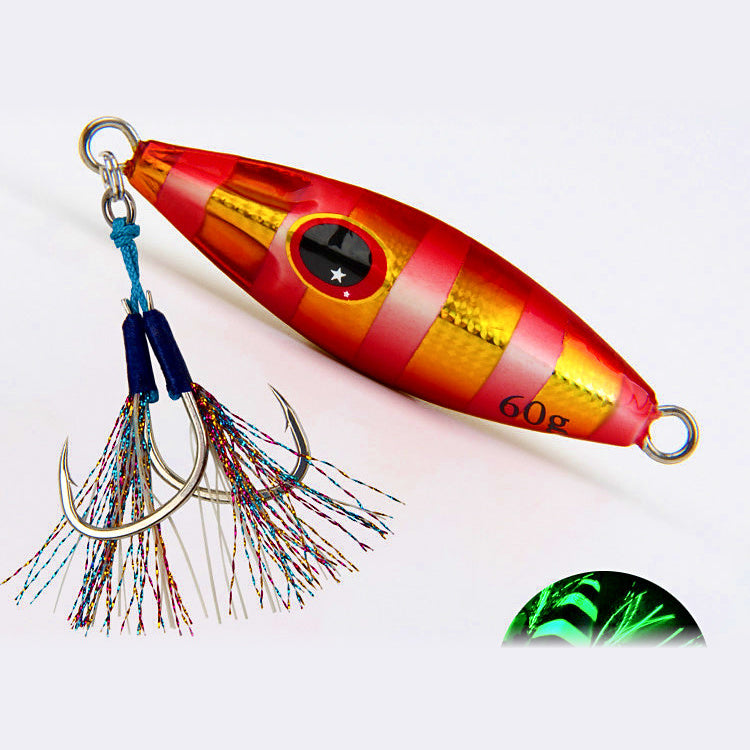 Glow Casting Metal Jig, 30–120 g (1.1–4.2 oz)