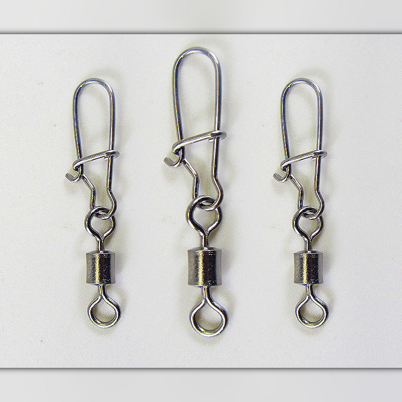 American Style Swivel with Reinforced Snap, Sizes 1-12
