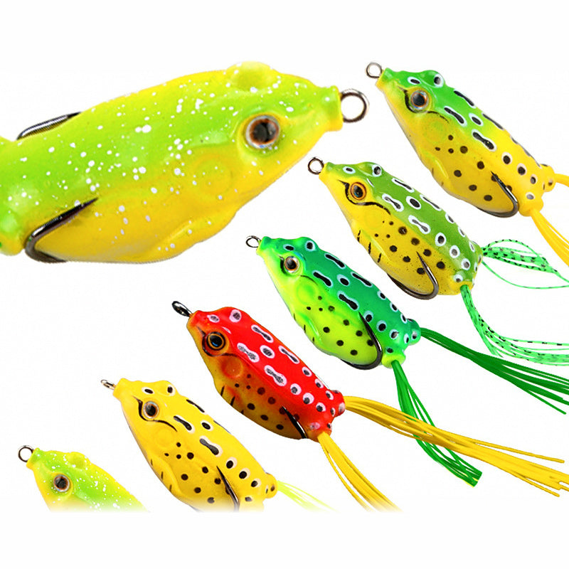 Soft Frog Lure, 4.5–5.5 cm (1.8–2.2 in), 5–13 g