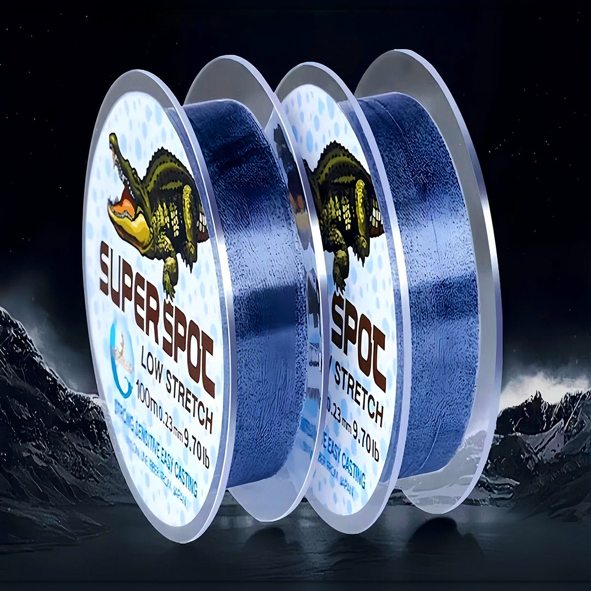 Nylon Fishing Line, 30–200 m (33–219 yd) Main Line