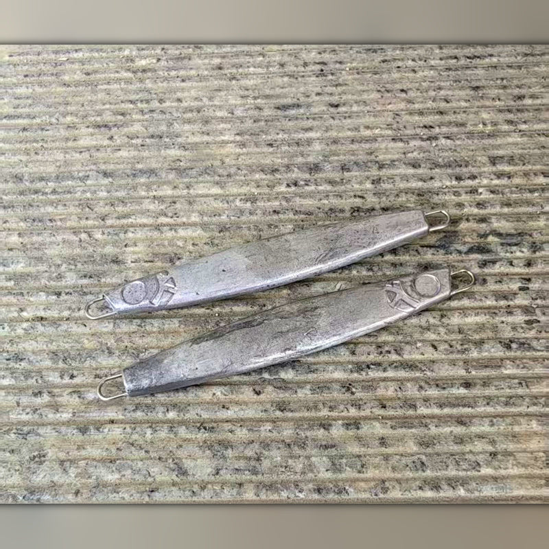 Unpainted Blank Metal Jig, 120–150 g (4.2–5.3 oz)