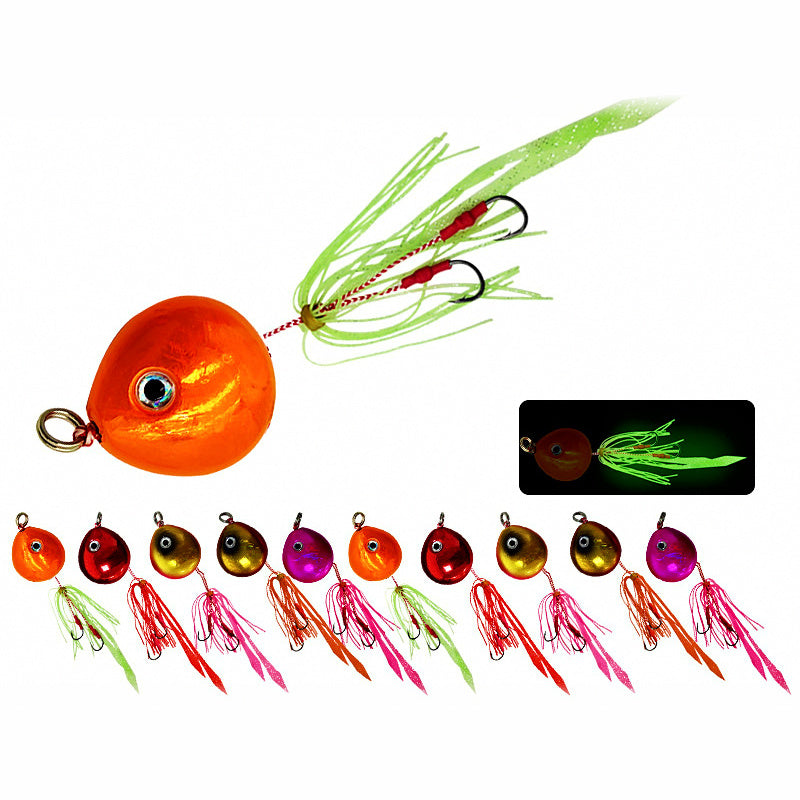 Lead Head Jig, 40–150 g (1.4–5.3 oz)