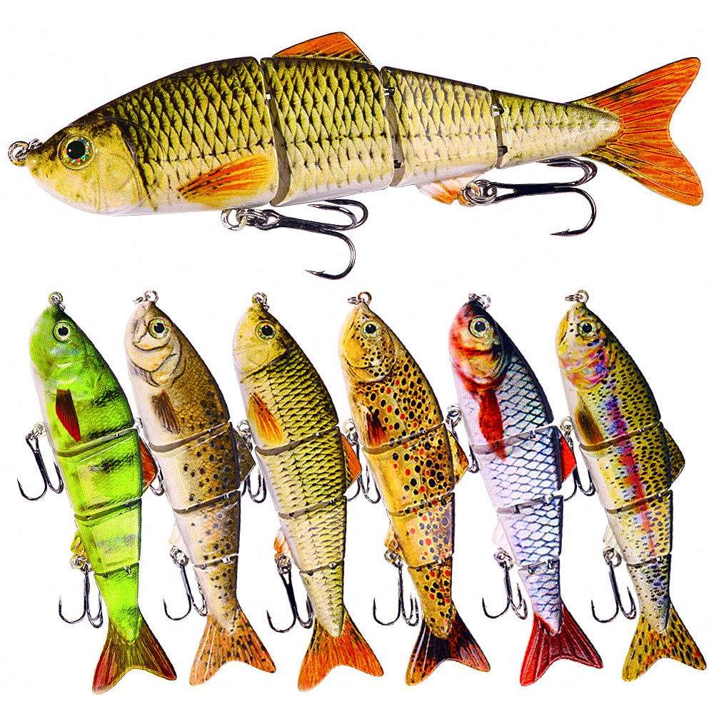 Multi-Jointed Swimbait, 12 cm (4.7 in), 16.8 g (0.59 oz)