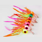 Glow Slow Pitch Jig, 40–500 g (1.4–17.6 oz)
