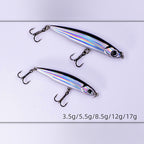 Sinking Pencil Lure, 3.5–17 g (0.12–0.60 oz)