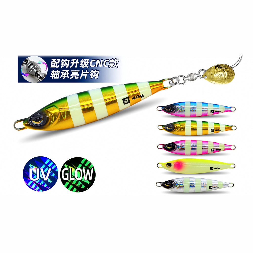 Fast Pitch Speed Jig for Mackerel, 18–80 g (0.6–2.8 oz)